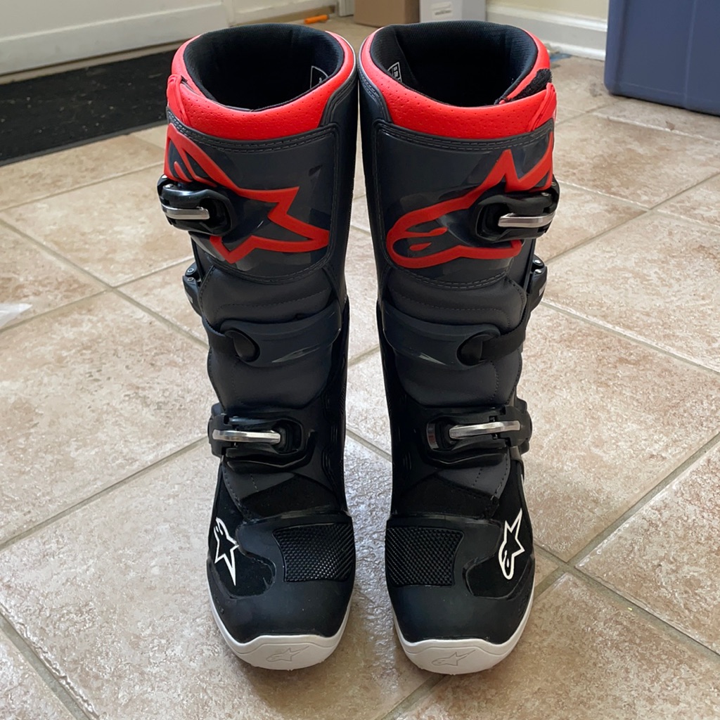 Alpinestars Youth Tech 7s Motocross Motorcross Motorcycle Dirt Bike Mx Boots